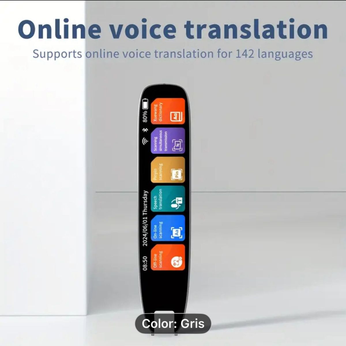 GENERICO - LAPIZ TRADUCTOR DE IDIOMAS VOZ Y TEXTO