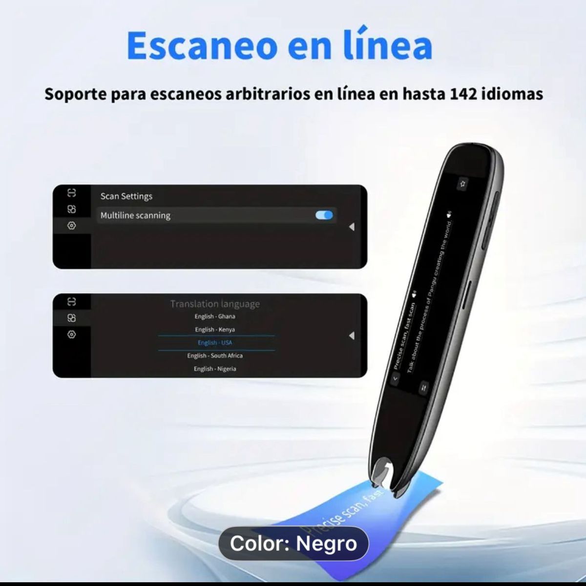 GENERICO - LAPIZ TRADUCTOR DE IDIOMAS VOZ Y TEXTO