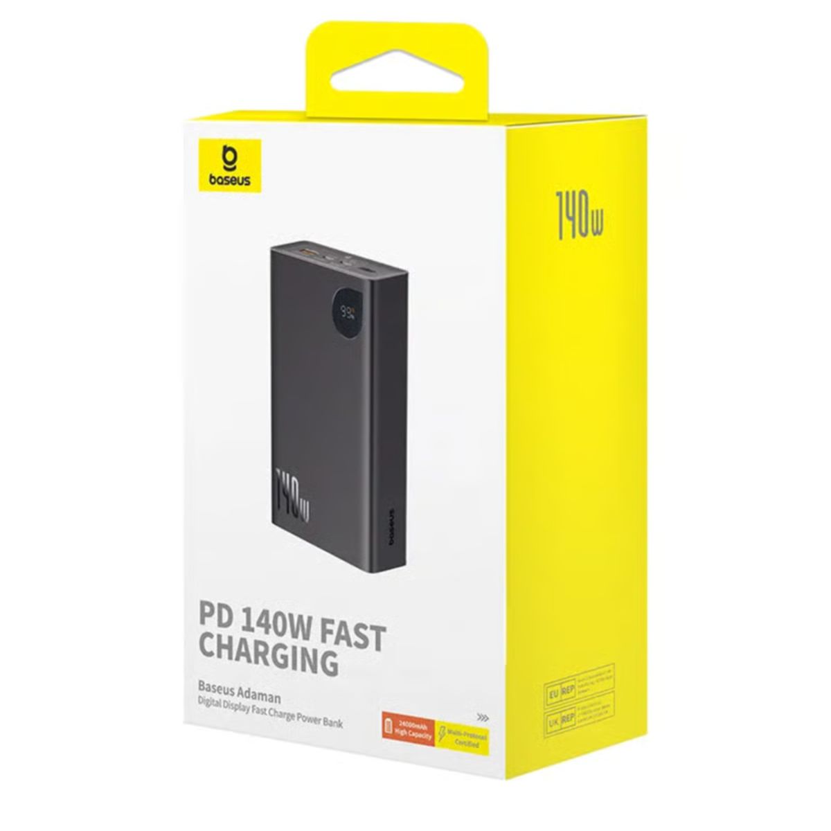 BASEUS - BASEUS POWER BANK 24000 mAh CARGA RAPIDA 140W