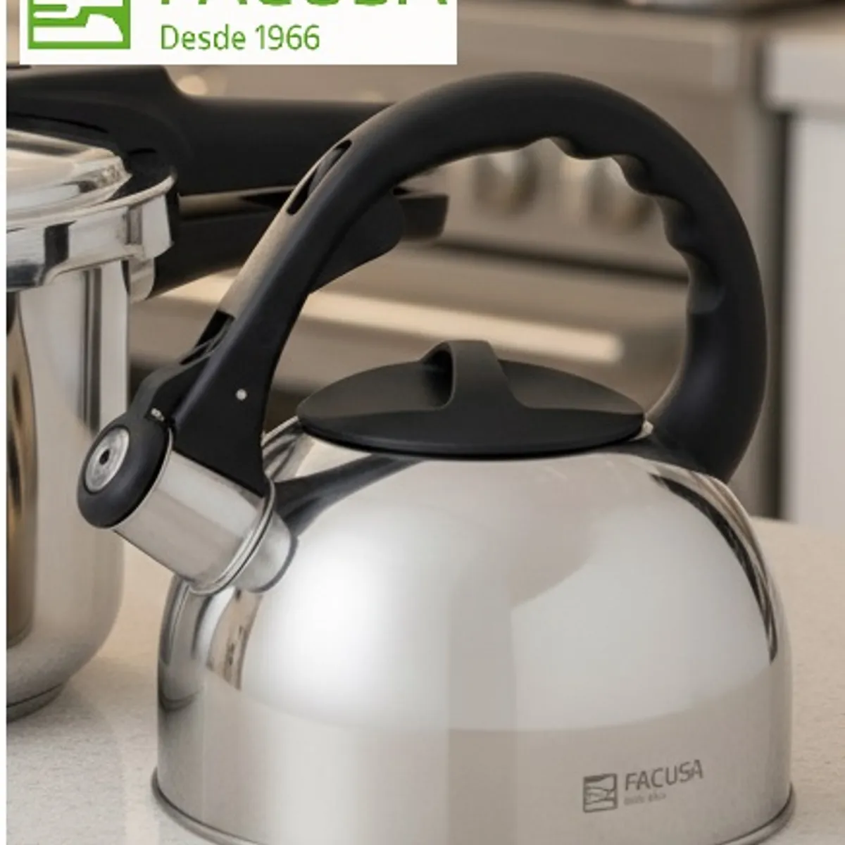 FACUSA - Tetera Facusa de 3 litros con Silbador