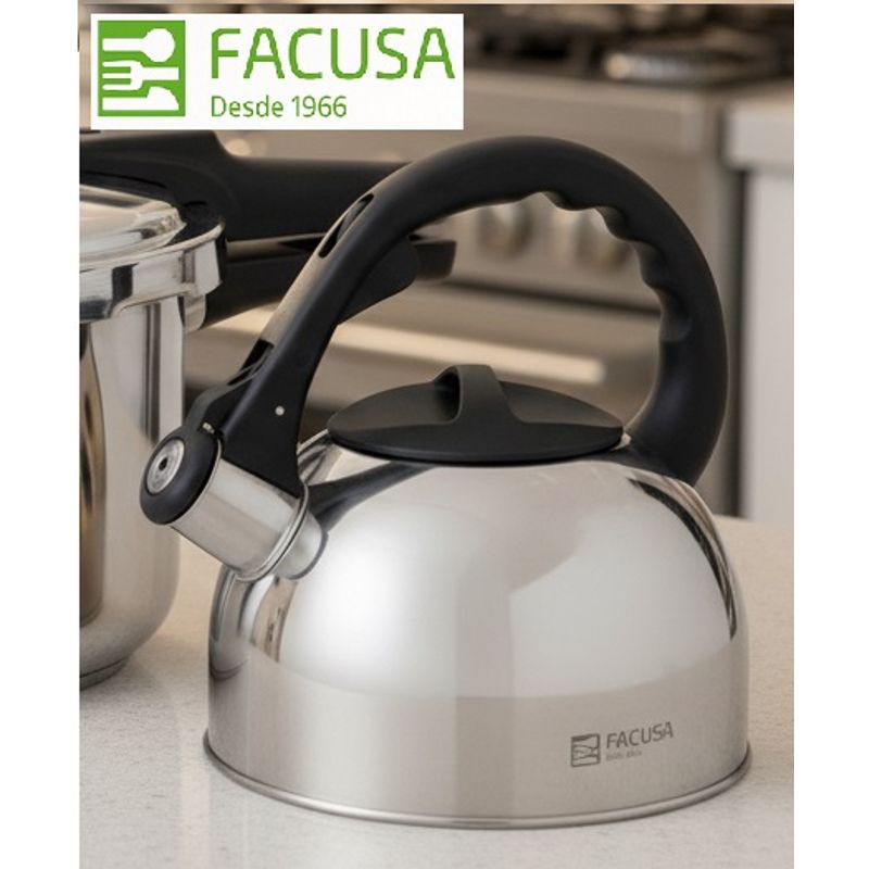 FACUSA - Tetera Facusa de 3 litros con Silbador