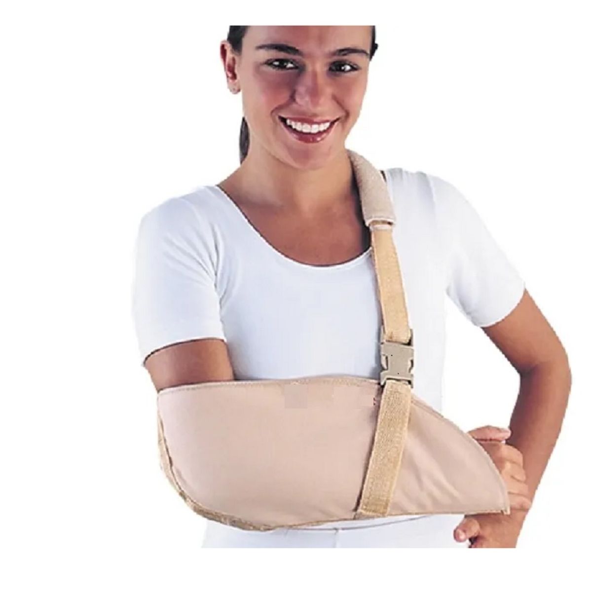 GENERICO - Cabestrillo Adulto Beige 1 correa Lado Derecho Talla M