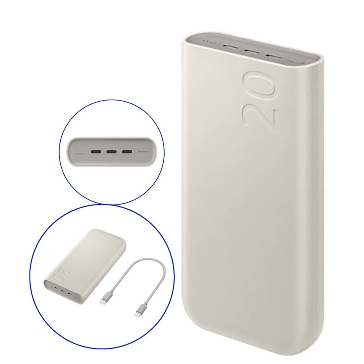 SAMSUNG - Power Bank 20000mAh Battery Pack Samsung