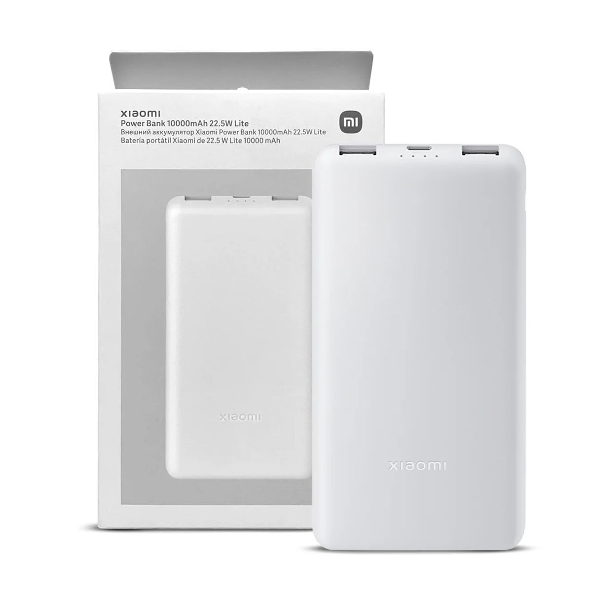 XIAOMI - Xiaomi Power Bank 10000mAh 22W Lite USB-C para iPhone