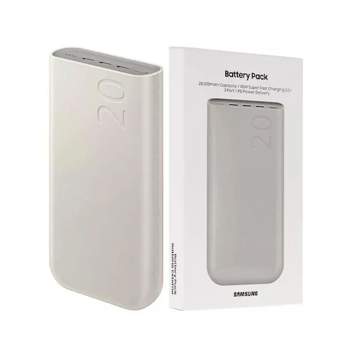 SAMSUNG - Power Bank 20000mAh Battery Pack Samsung