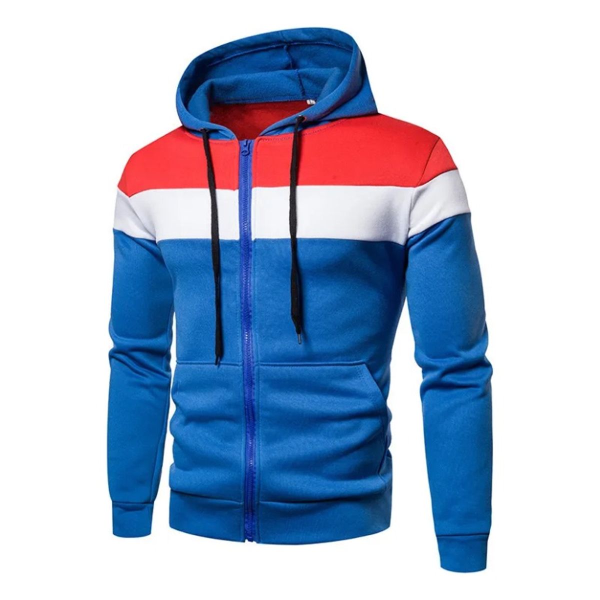 GIOIO - Sudadera Hombre Con Capucha De Calidad Con Cierre Hoodie