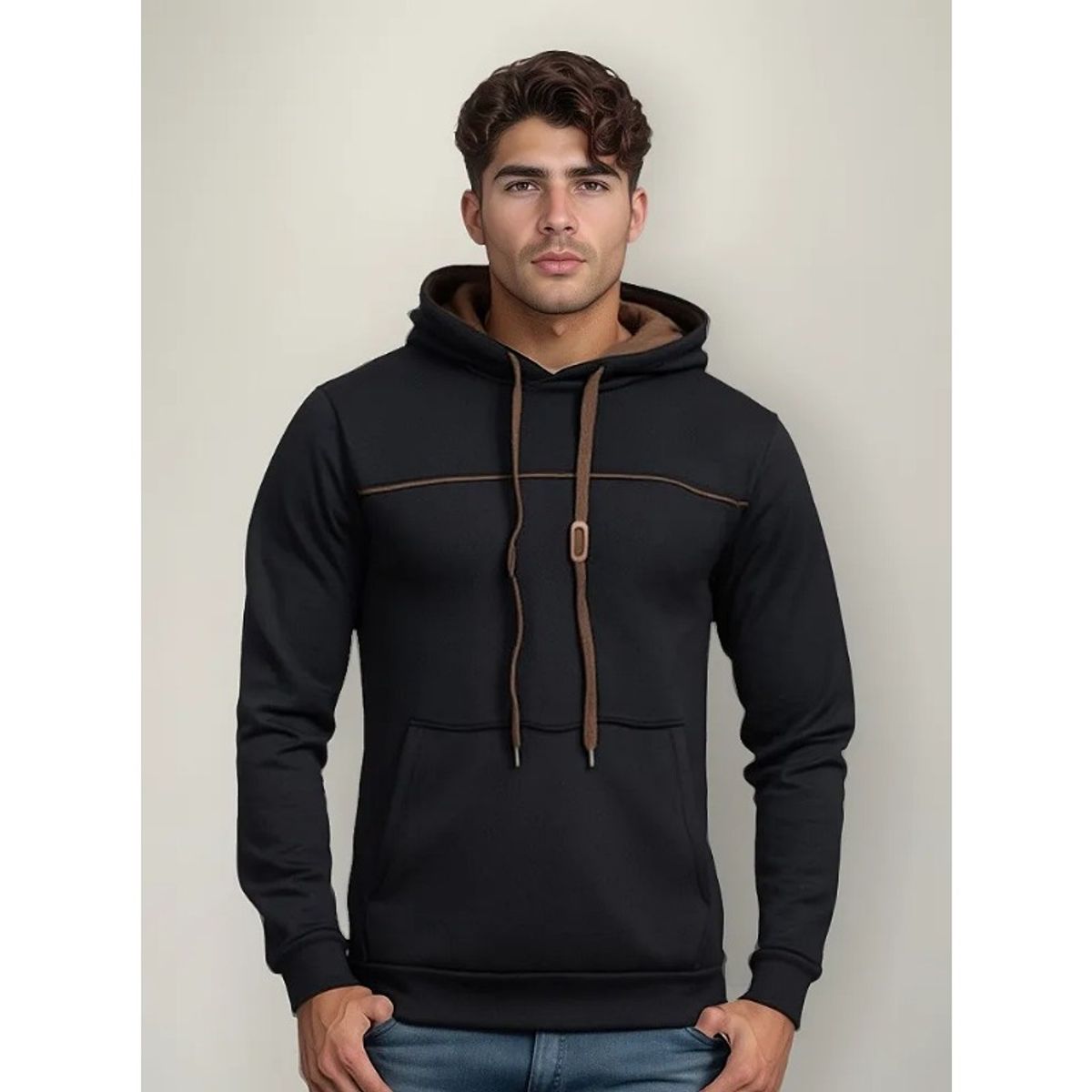 GIOIO - Sudadera Hombre Con Capucha De Calidad Hoodie