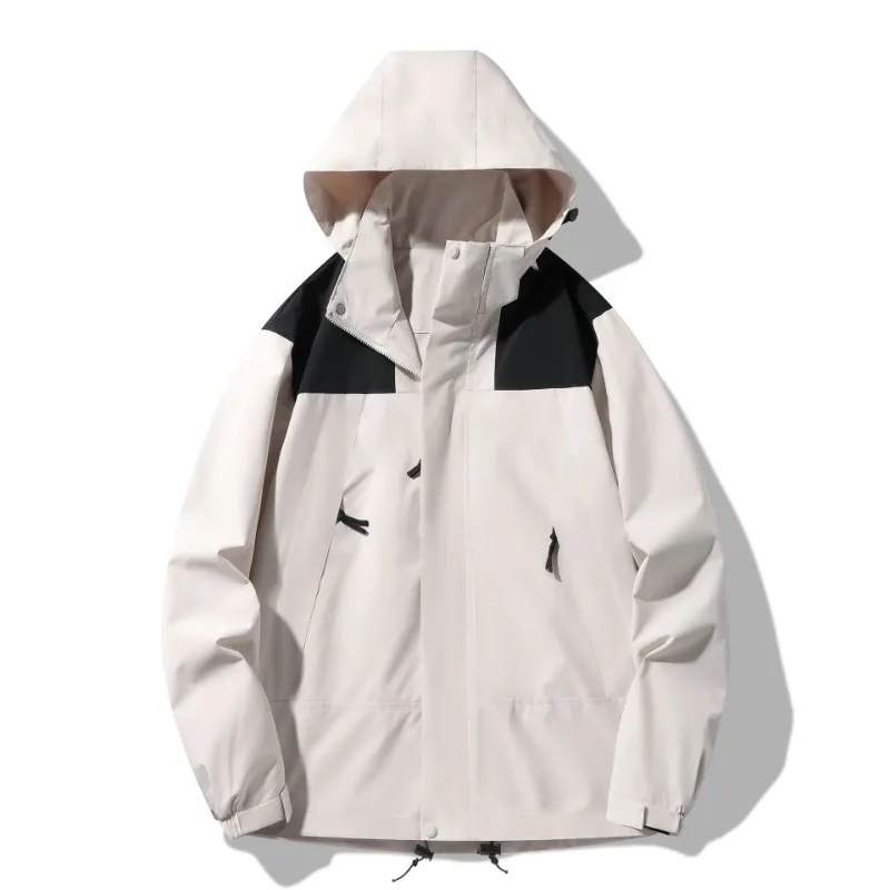 GIOIO - Chamarra Impermeable Transpirable Fino Abrigo Para Hombre