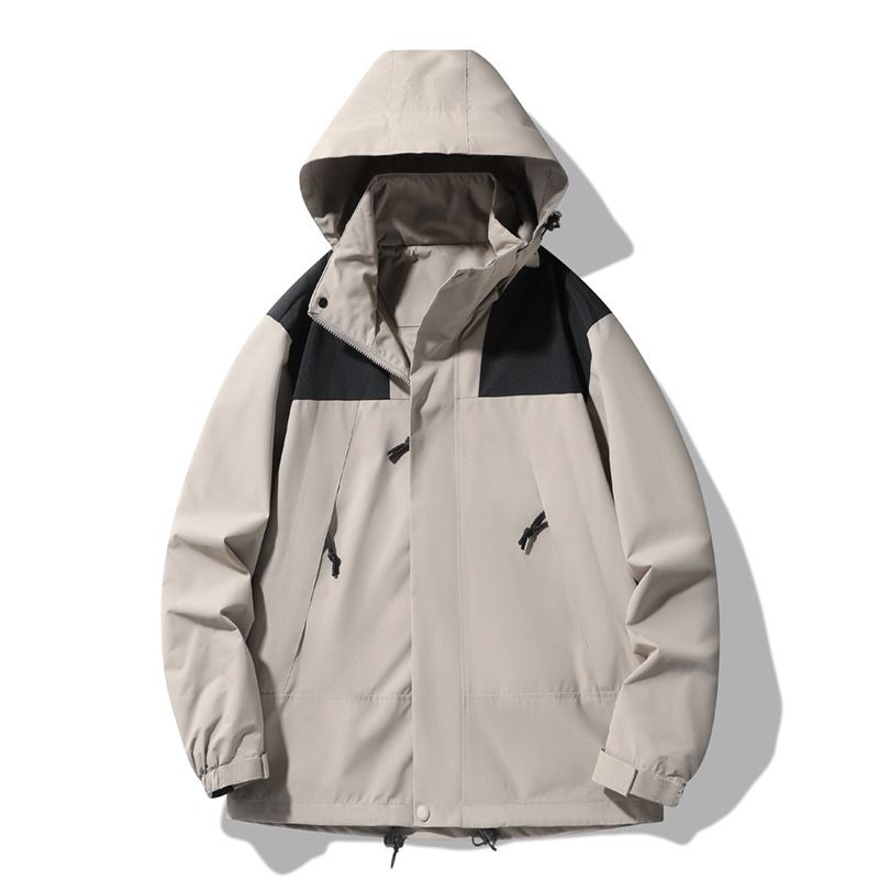 GIOIO - Chamarra Impermeable Transpirable Fino Abrigo Para Hombre