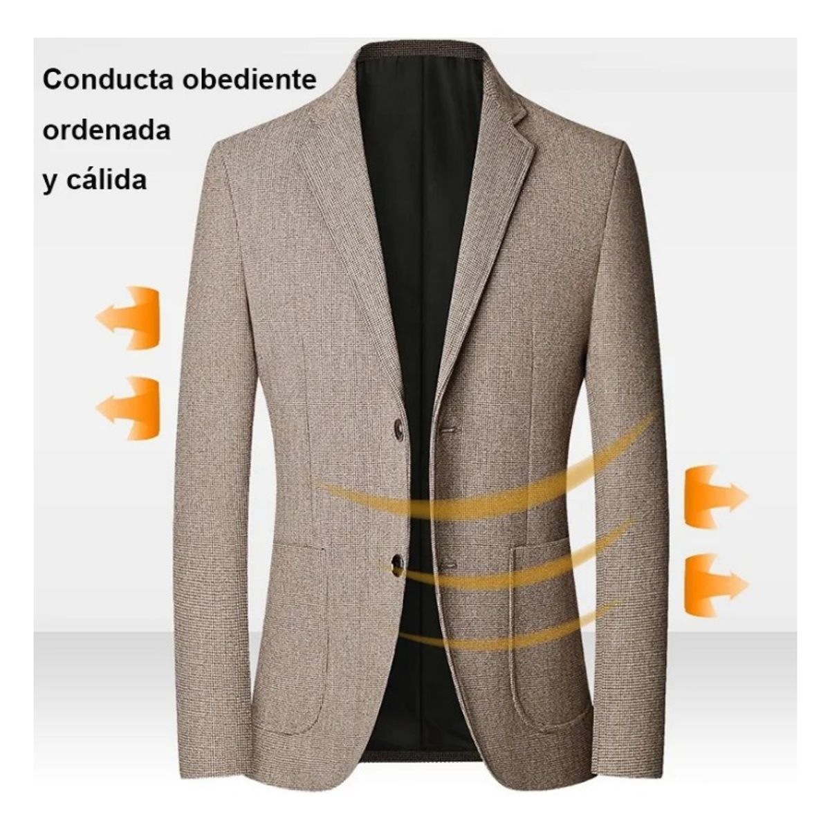 GIOIO - Traje Saco Blazer Hombre Modernos Casual Slim Fit Moda