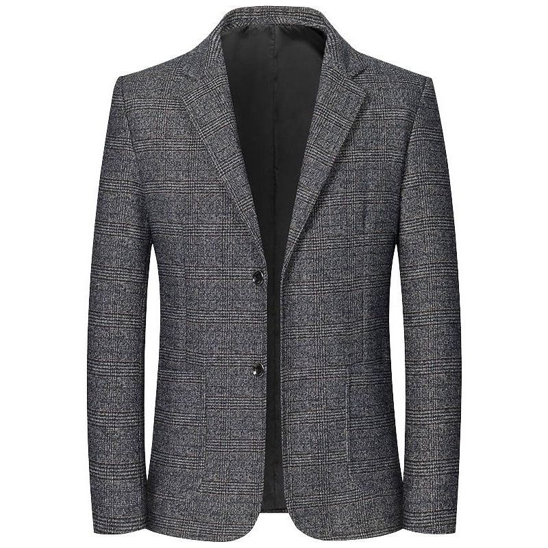 GIOIO - Saco Traje Blazer Hombre Casual Slim Fit Caballero Moda