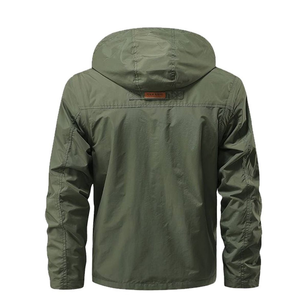 GIOIO - Chaqueta Técnica Mangas Desmontables Viento Resistente Bolsillos Múltiples Holgada Urbana​