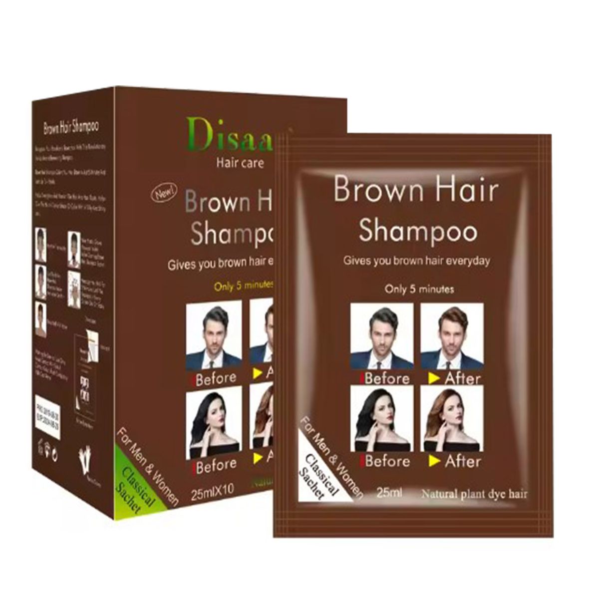 DEXE - COFFE HAIR TINTE CASTAÑO OSCURO 10 SET