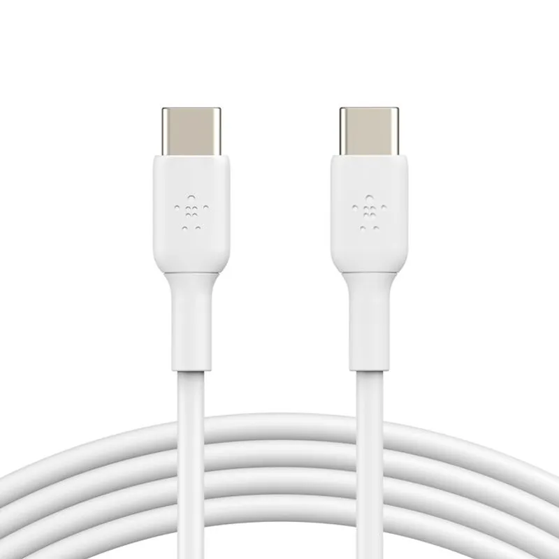 BELKIN - CABLE USB C POR AMBOS LADOS BLANCO BELKIN DE 1 METRO
