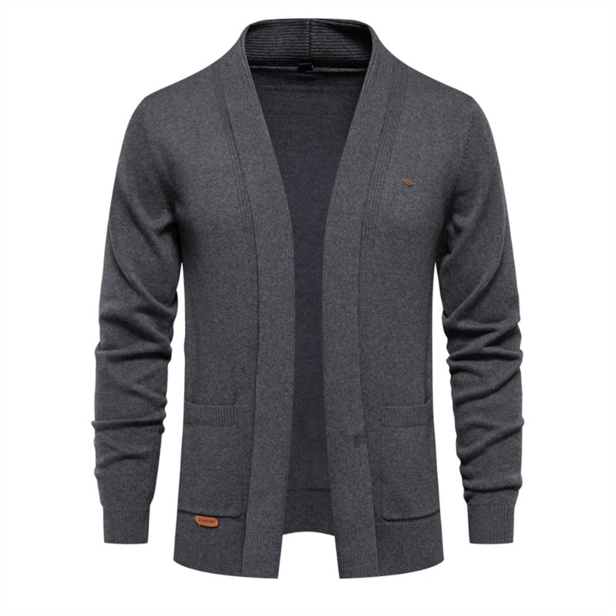 GIOIO - Cárdigan Ejecutivo Hombre Premium Lana Urbano Versátil​