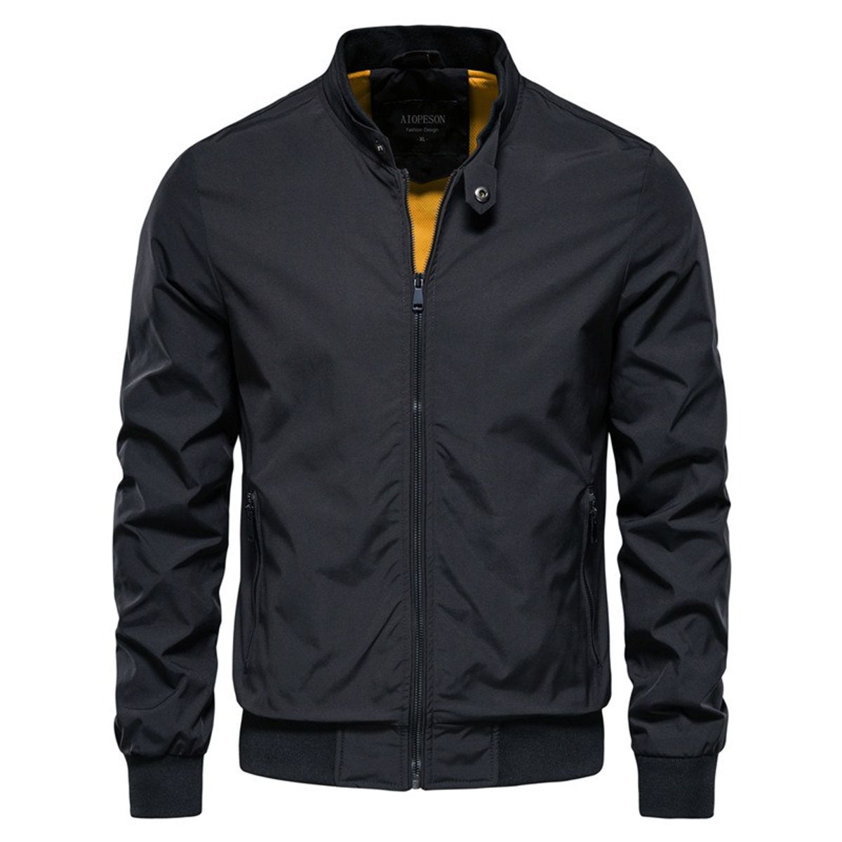 GIOIO - Chaqueta Hombre Casual Universal Ajustada Cuello Mao​