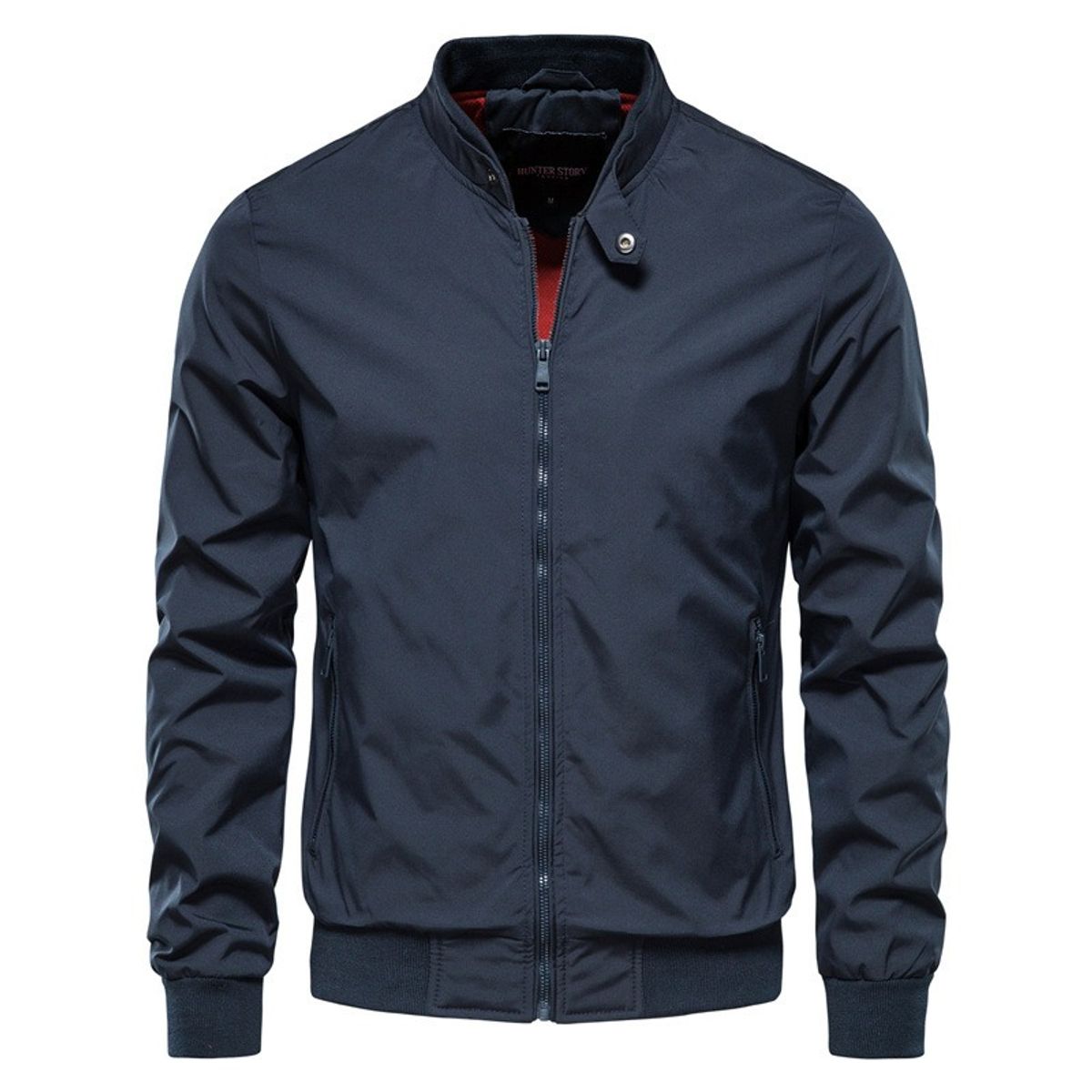 GIOIO - Chaqueta Hombre Casual Universal Ajustada Cuello Mao​