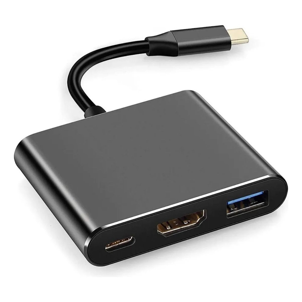 GIOIO - Adaptador Convertidor Usb 31 Tipo C 30 X Hdmi 4k Usb 3 En 1