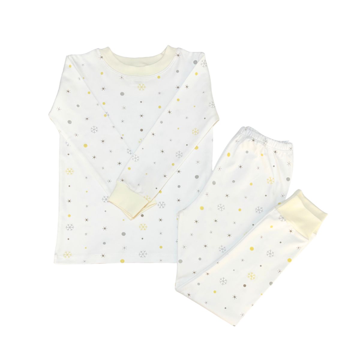 WAWA PIMA - PIJAMA NIÑO WINTER COPO DE NIEVE WAWAPIMA 100% ALGODON PIMA