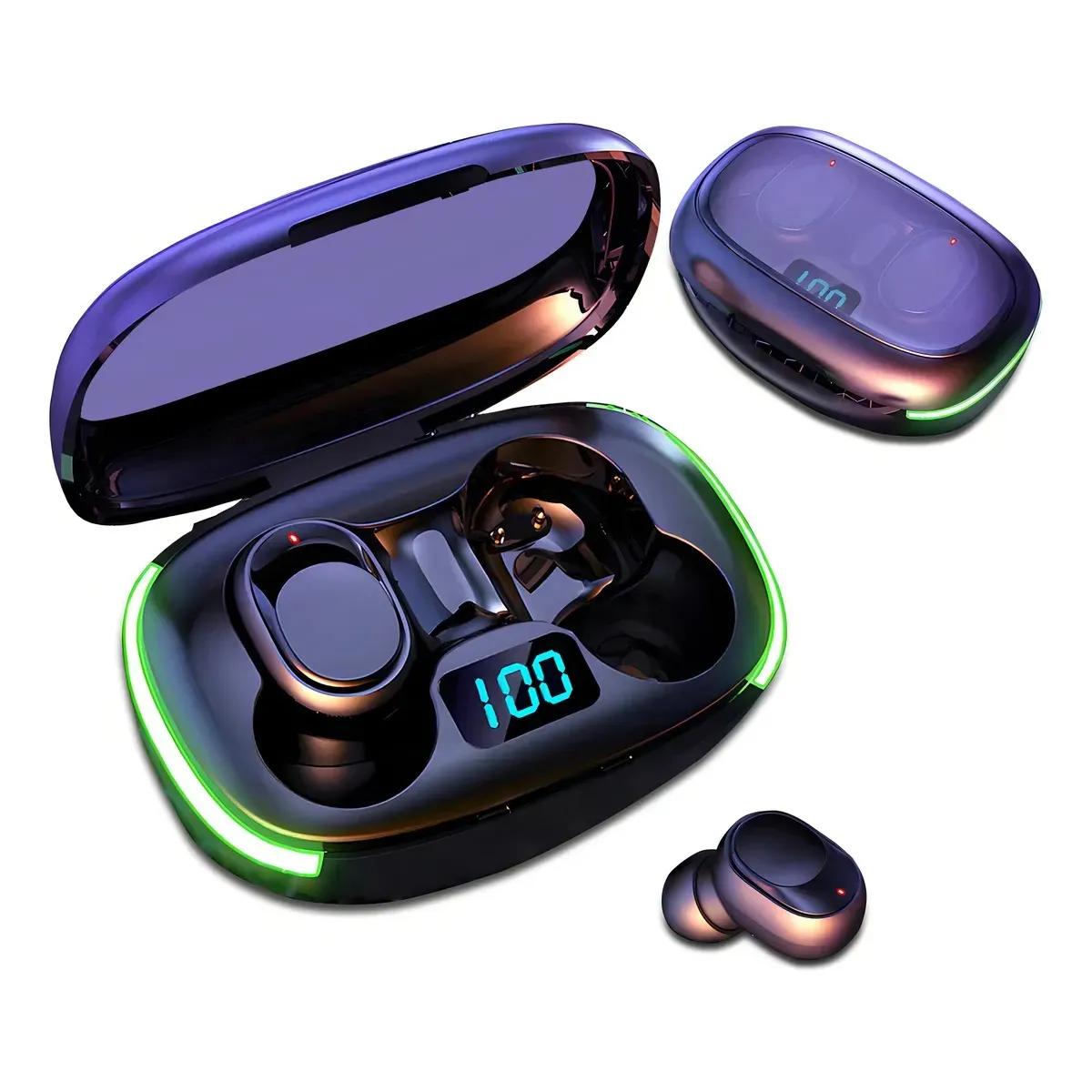 GIOIO - Audífonos Inalámbricos Bluetooth Función Carga Inalámbrica