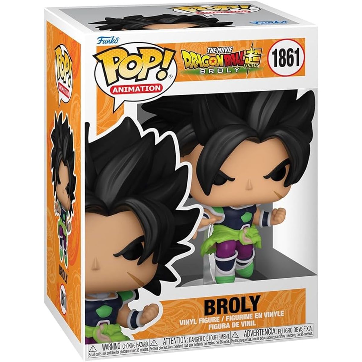 FUNKO - Funko Pop Broly 1861 Dragonball Super