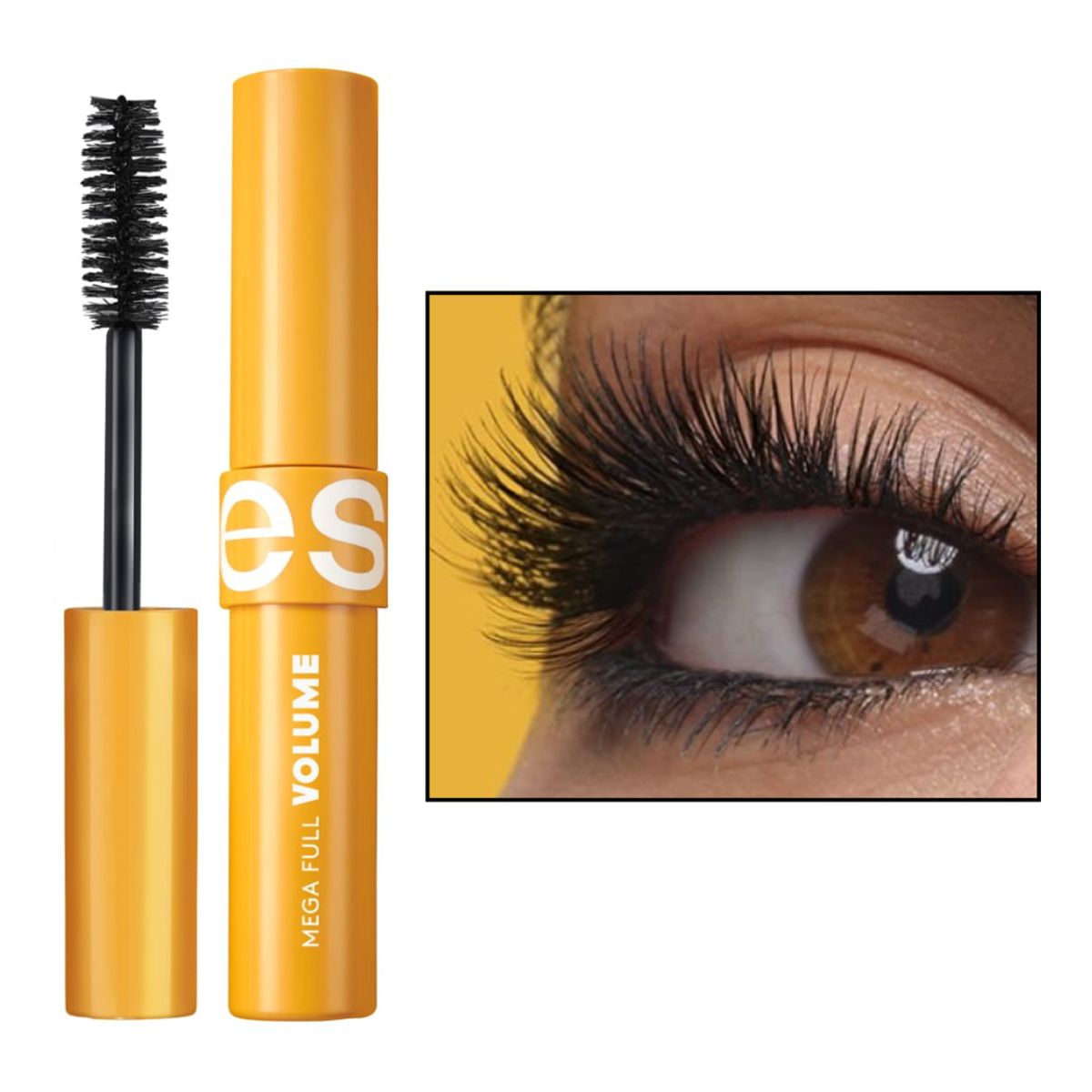 ESIKA - Rímel Máscara de pestañas Mega full volume APA negro ésika