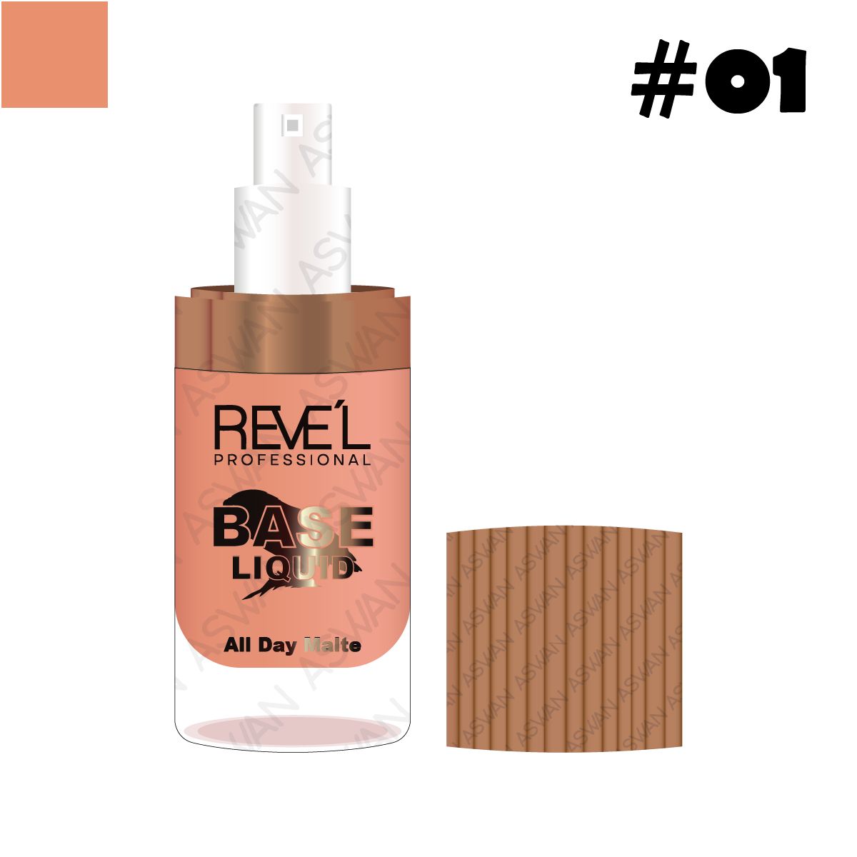REVE'L PROFESSIONAL - Base Liquid All Matte 01 - REVE´L