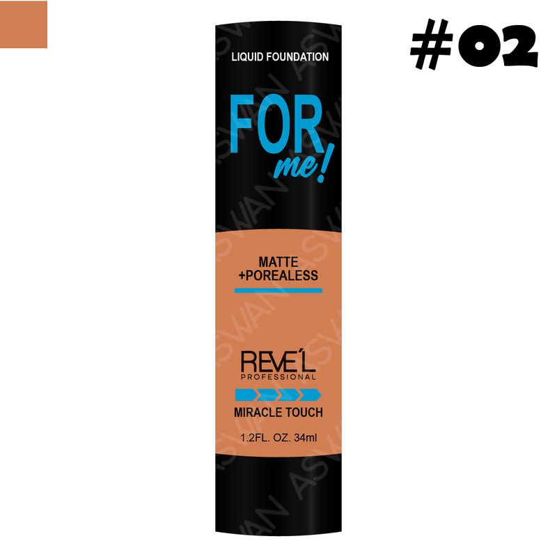 REVE'L PROFESSIONAL - Fundation Matte For Me 02 - REVE´L