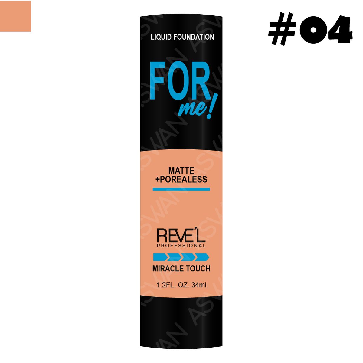 REVE'L PROFESSIONAL - Fundation Matte For Me 04 - REVE´L