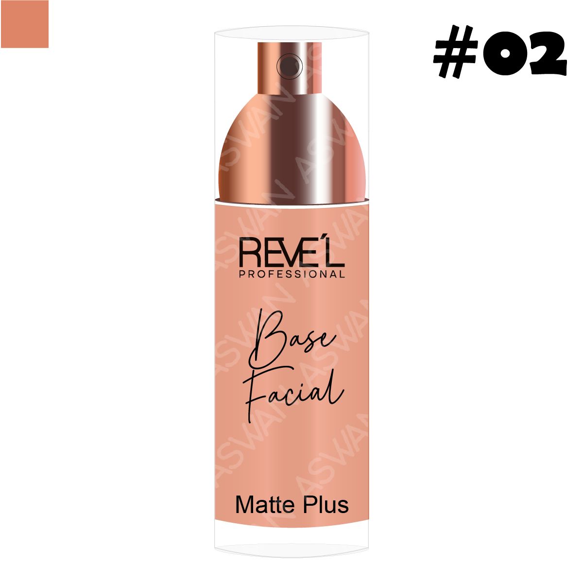 REVE'L PROFESSIONAL - Base Facial Matte Plus 02 - REVE´L