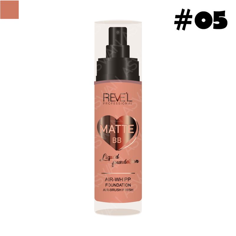 REVE'L PROFESSIONAL - Fundation Matte BB Liquid 05 - REVE´L
