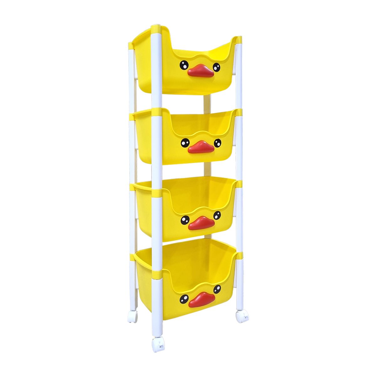 GENERICO - ORGANIZADOR KAWAII 4 NIVELES EN MODELO DE PATITO