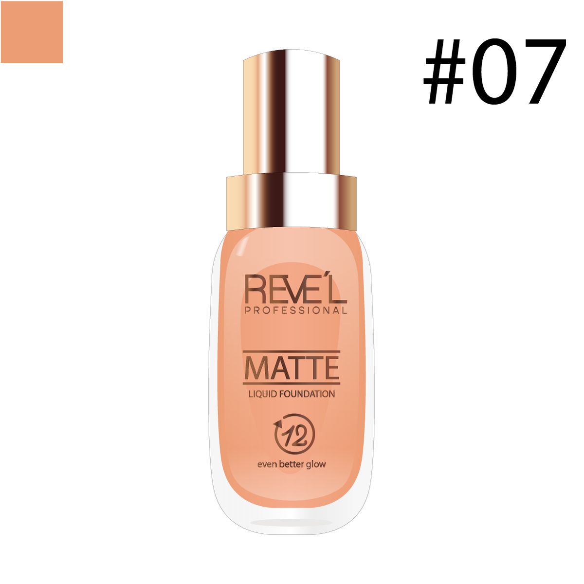 REVE'L PROFESSIONAL - Liquid Foundation Matte 07 - REVE´L