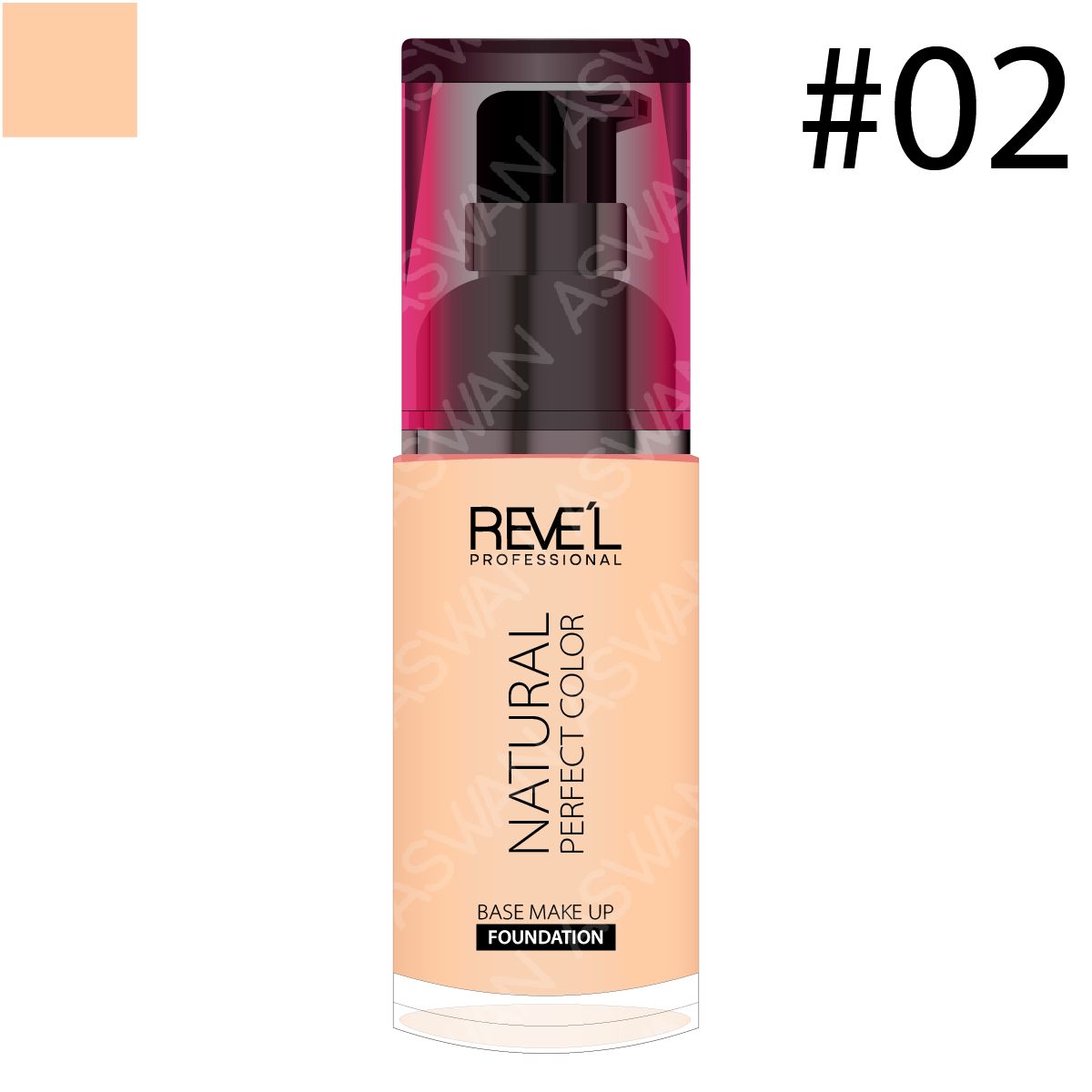 REVE'L PROFESSIONAL - Base Natural Perfect Color 02 - REVE´L
