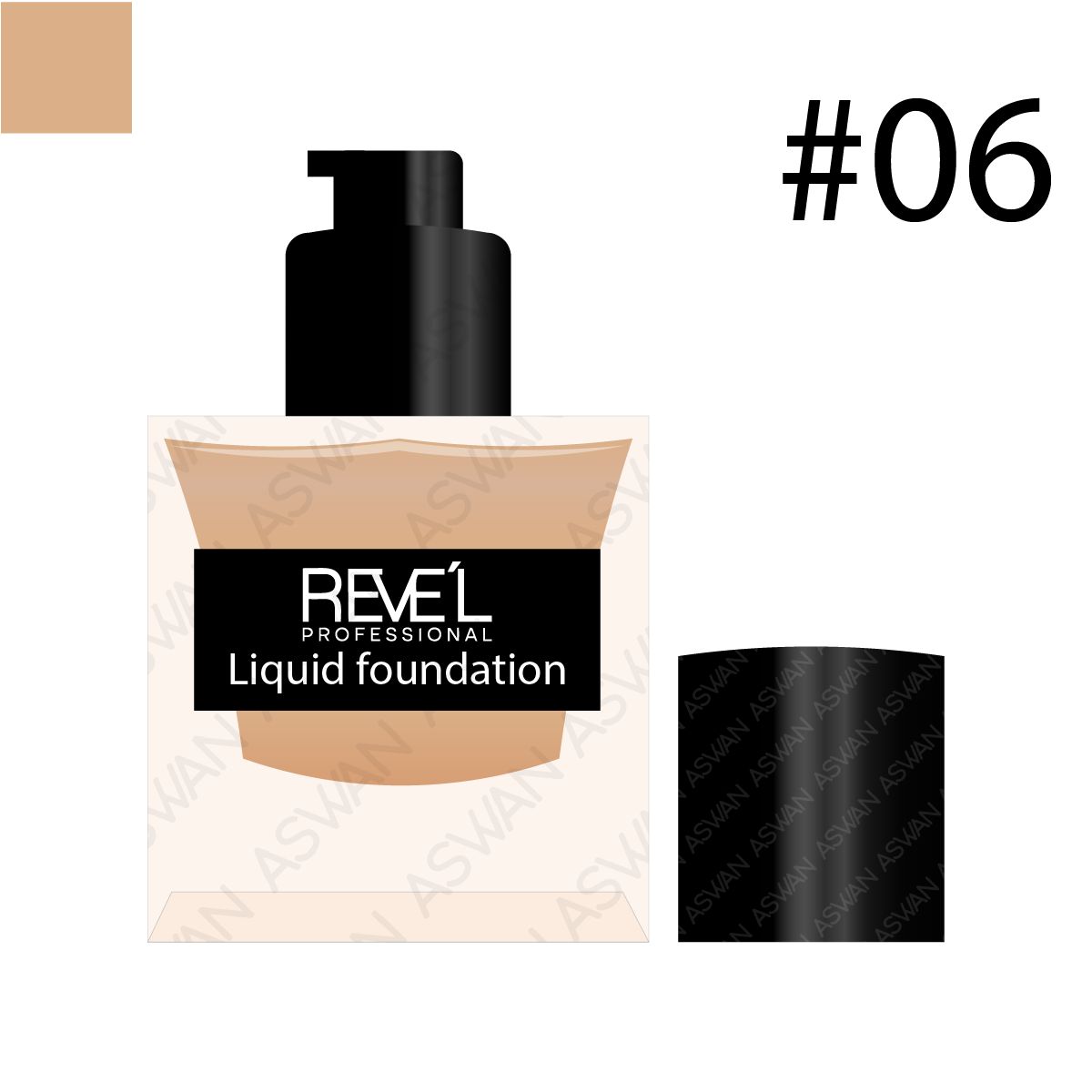 REVE'L PROFESSIONAL - Base Liquida Foundation 24h 06 - REVE´L