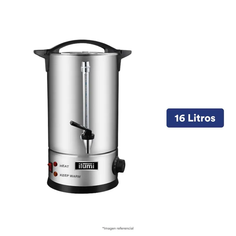 ILUMI - Cafetera electrica ilumi 16 litros con filtro