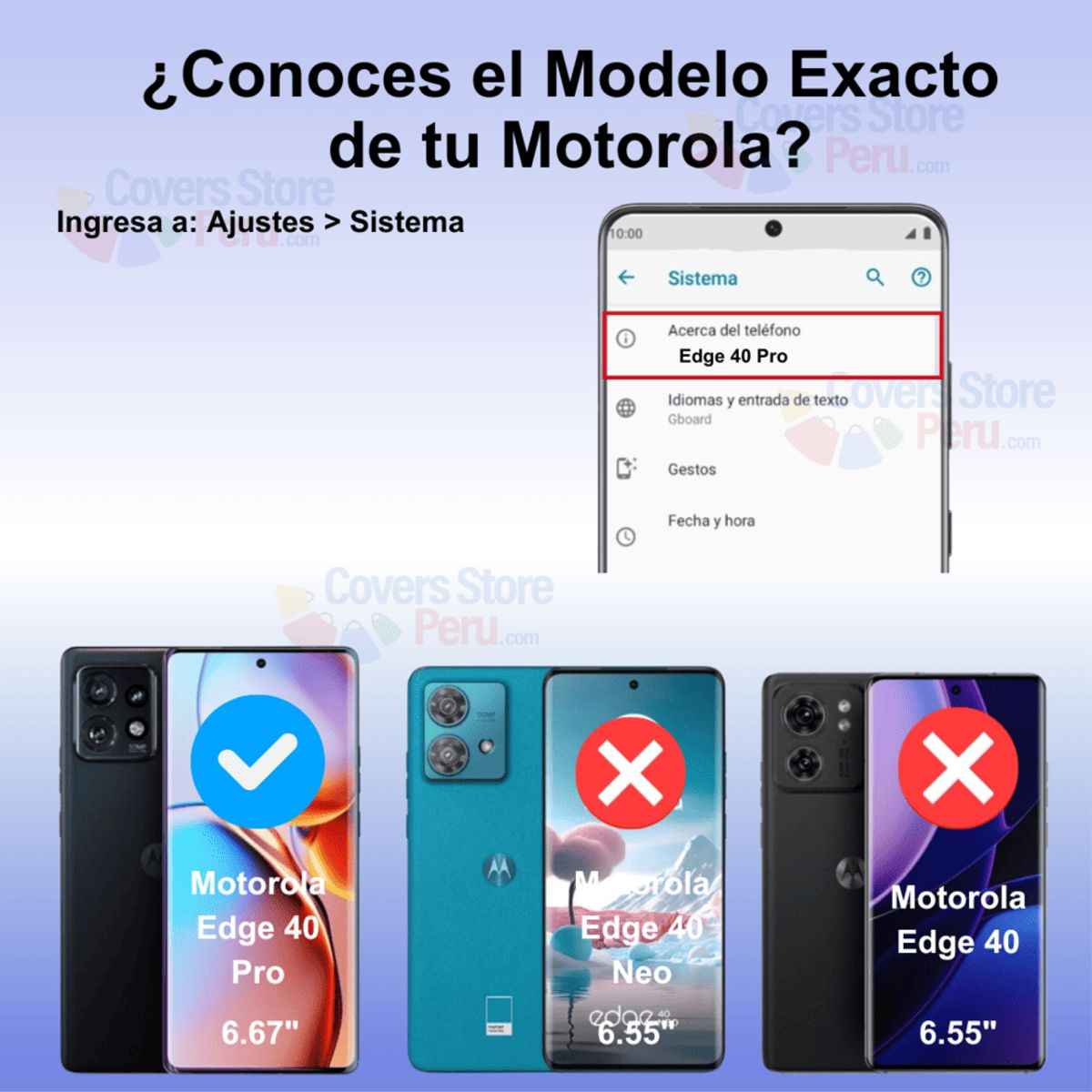 GENERICO - Mica para Motorola Edge 40 Pro Protector UV Liquid