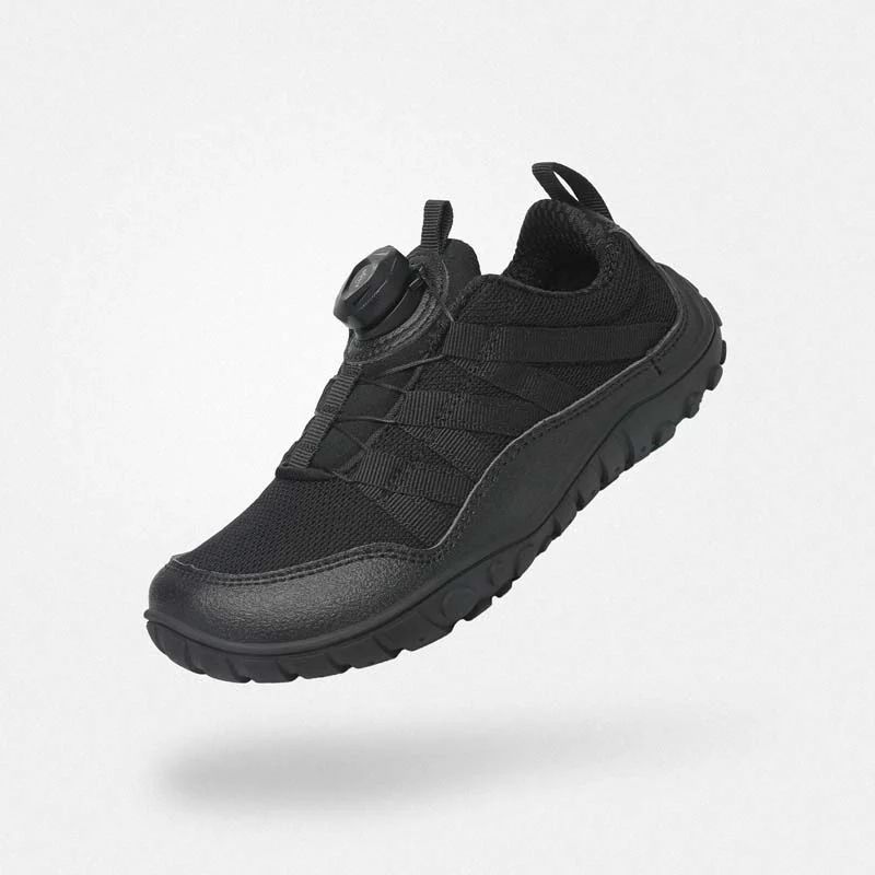 SAGUARO - Saguaro - Zapatillas Niños Forestep I Barefoot Kids - Negro