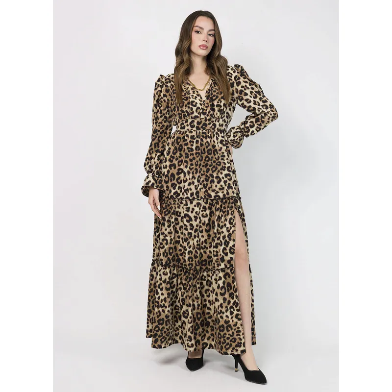 DOLCATTA - Vestido Annmarie - Animal Print - Dolcatta