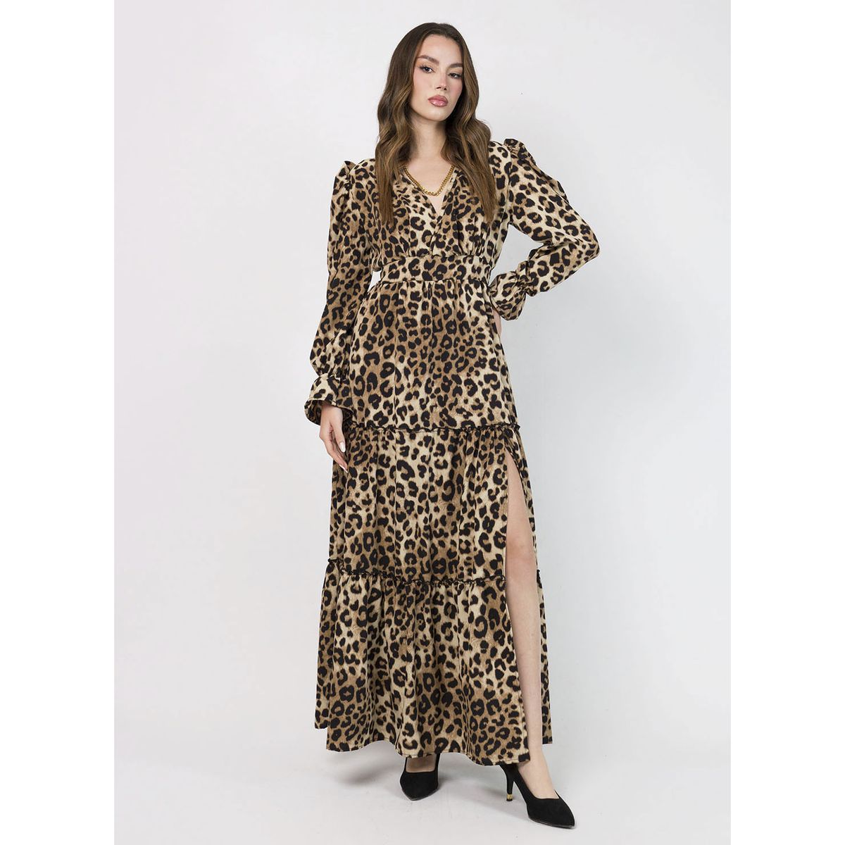 DOLCATTA - Vestido Annmarie - Animal Print - Dolcatta