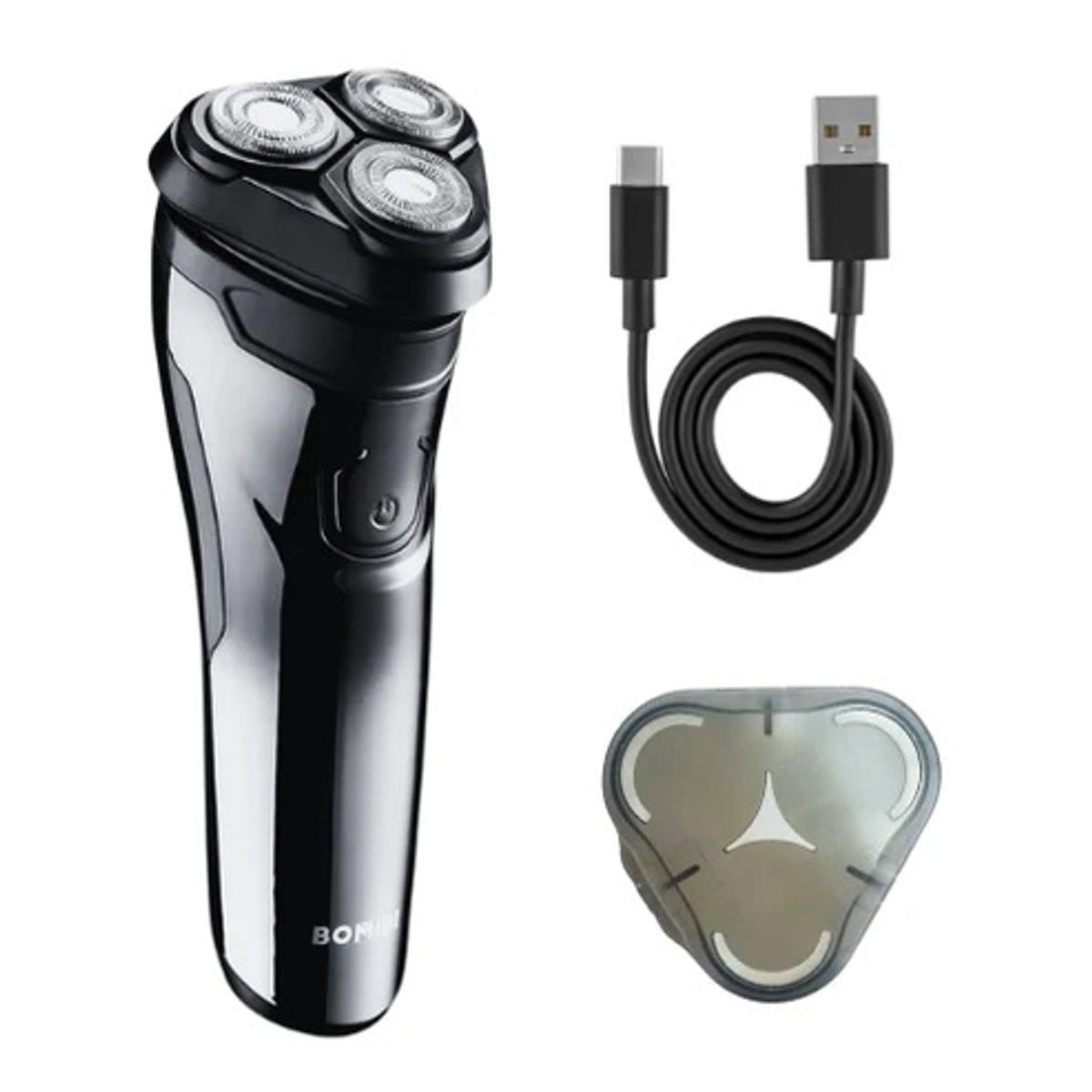 BOMIDI - Afeitadora Recargable y Cortadora 2 en 1 Bomidi Cabezal 3D