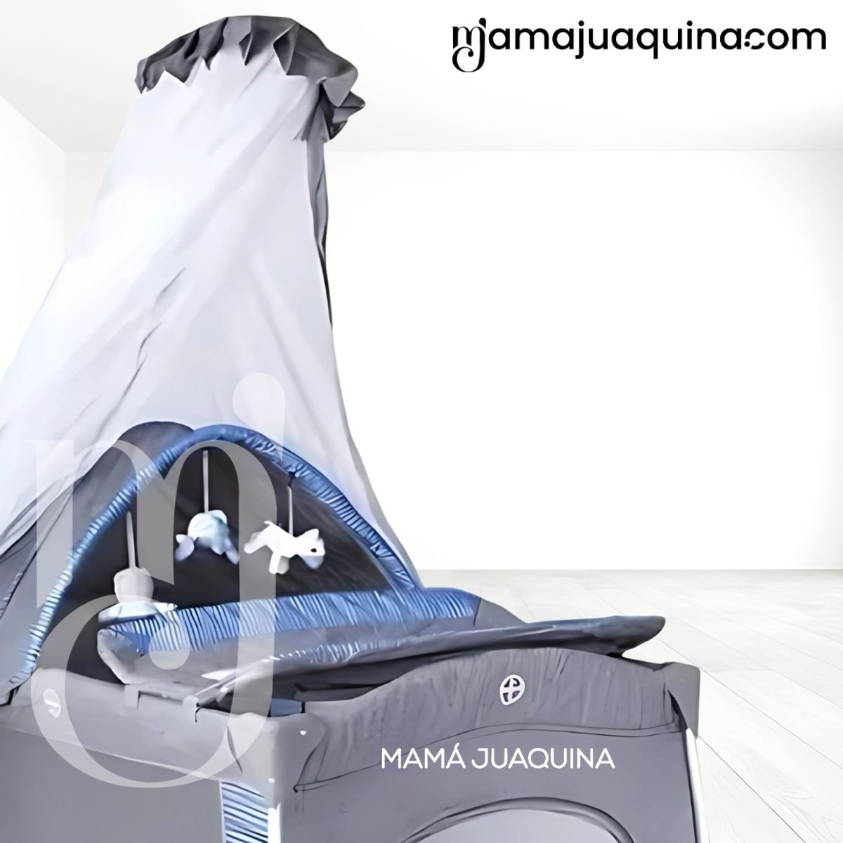 BABY - Cuna Corral de Lujo «ROYNNE» Edición Limitada Blue