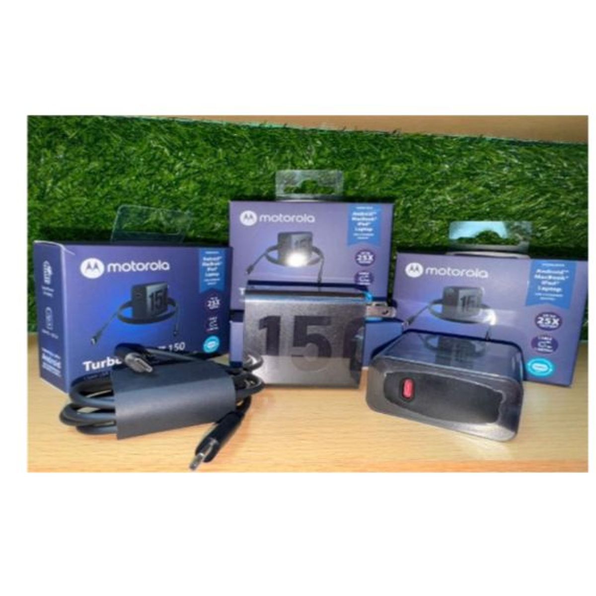 MOTOROLA - CARGADOR PARA MOTOROLA  150W TIPO C