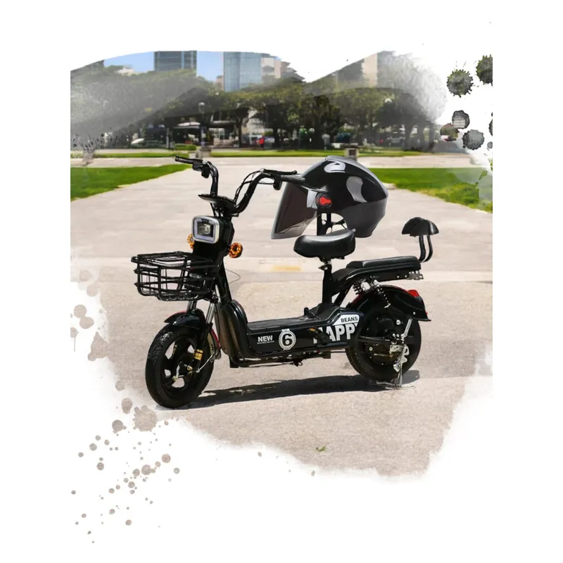 GENERICO - BICIMOTO DE BATERIA LITIO EXTRAIBLE 48V20AH  MOTOR 500W BLACK