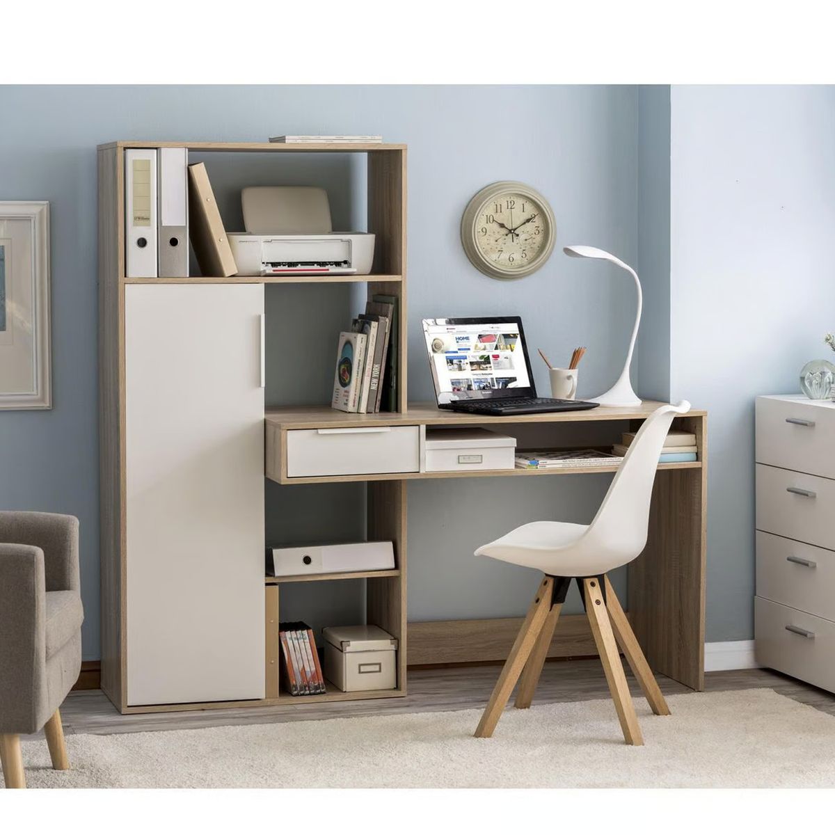 DIBA MUEBLES - Escritorio Moderno Cleo - Diba Muebles