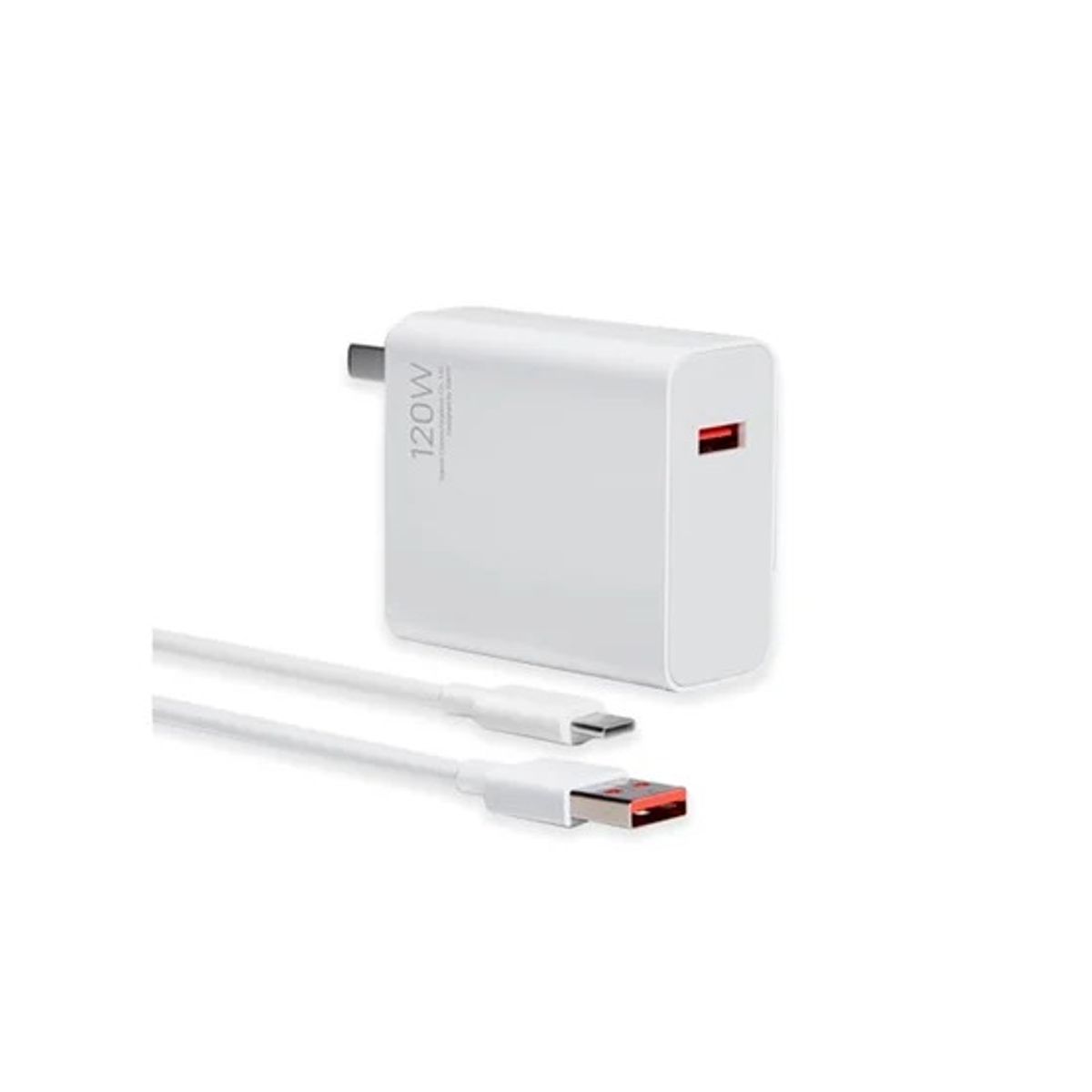 XIAOMI - CARGADOR DE 120W XIAOMI ORIGINAL BLANCO