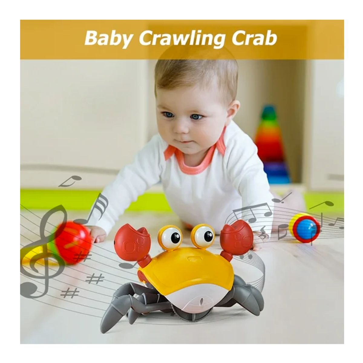 GENERICO - Cangrejo Tummy Time Sensorial Estimulacion Temprana