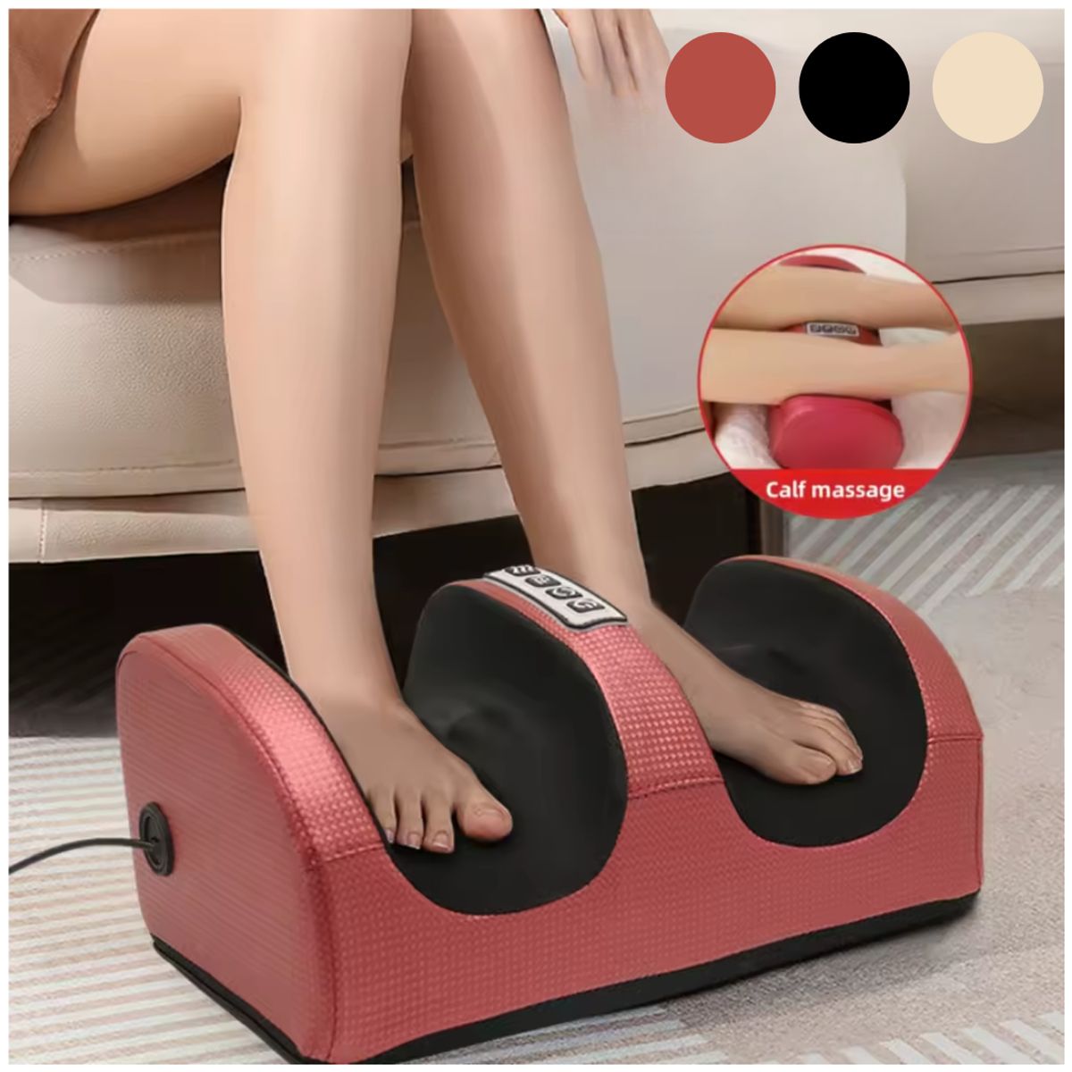 INSPIRA MARKET - Masajeador Eléctrico de Pies y Piernas