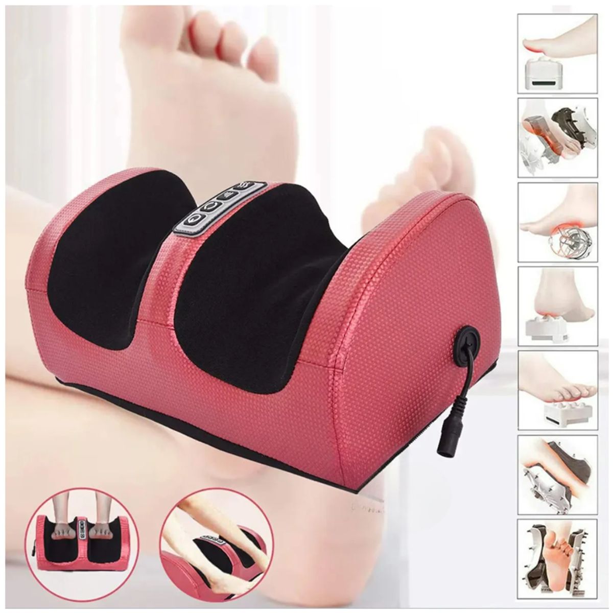 INSPIRA MARKET - Masajeador Eléctrico de Pies y Piernas