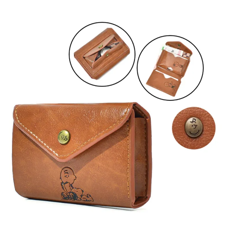 SNOOPY - Billetera con Tarjetero y Monedero Snoopy